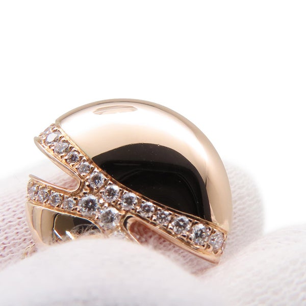 ブルガリ ネックレス カボション ダイヤモンド 計0.55ct K18PGピンクゴールド 361447 BVLGARI ペンダント