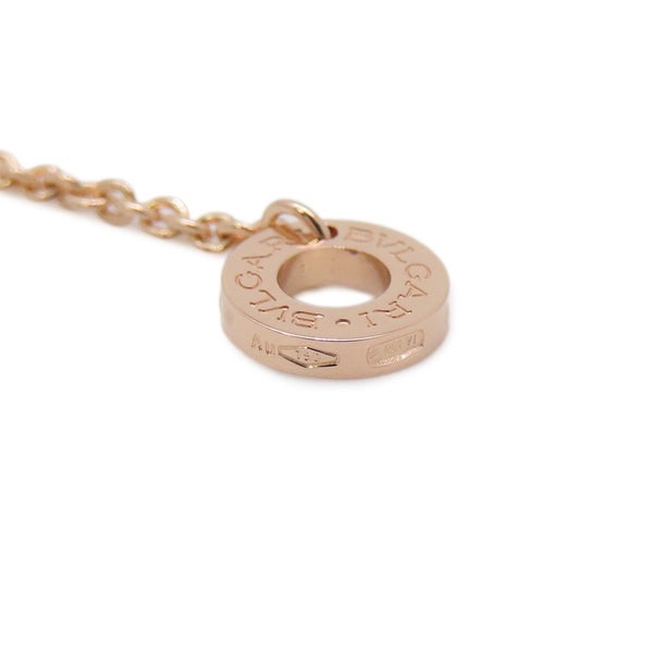 ブルガリ ネックレス カボション ダイヤモンド 計0.55ct K18PGピンクゴールド 361447 BVLGARI ペンダント