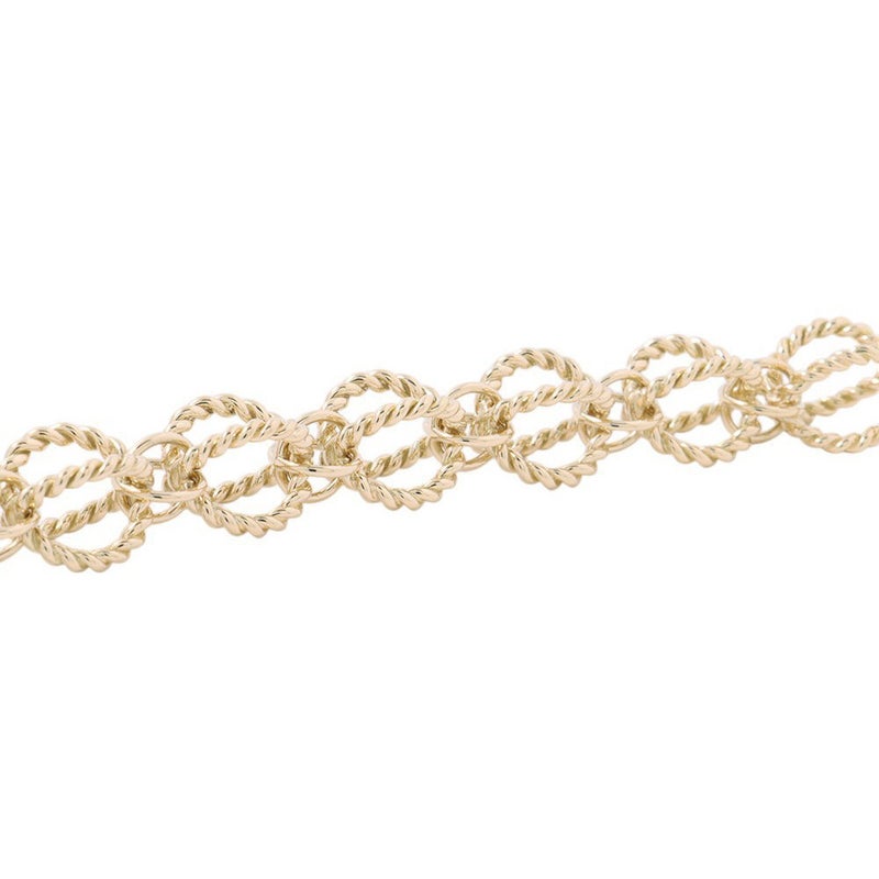 ティファニー ブレスレット ジャン・シュランバージェ ロ ープ K18YGイエローゴールド Tiffany&Co. Jean Schlumberger