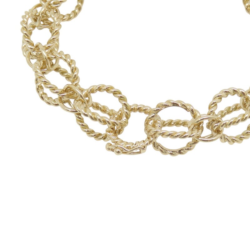 ティファニー ブレスレット ジャン・シュランバージェ ロ ープ K18YGイエローゴールド Tiffany&Co. Jean Schlumberger