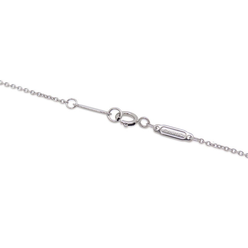 ティファニー ネックレス ソリティア スクエア ダイヤモンド 1P 約0.12ct Pt950プラチナ Tiffany&Co. ペンダント