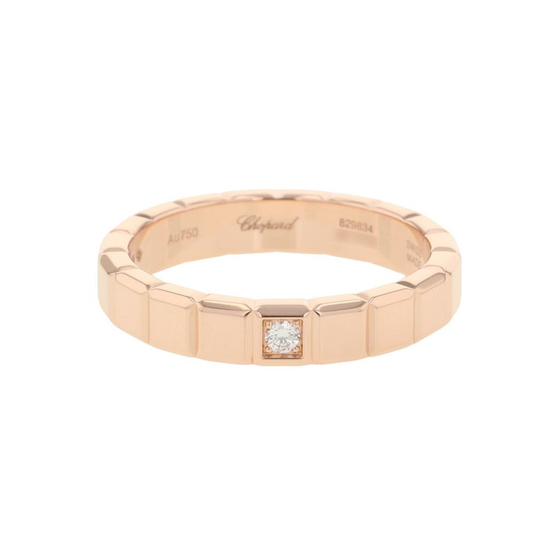 ショパール リング アイスキューブ ミディアム ダイヤモンド 1P 0.03ct K18PGピンクゴールド 829834-5069 Chopard 指輪