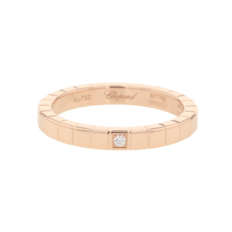 ショパール リング アイスキューブ ミニ ダイヤモンド 1P 0.01ct K18PGピンクゴールド 827702-5229 Chopard 指輪