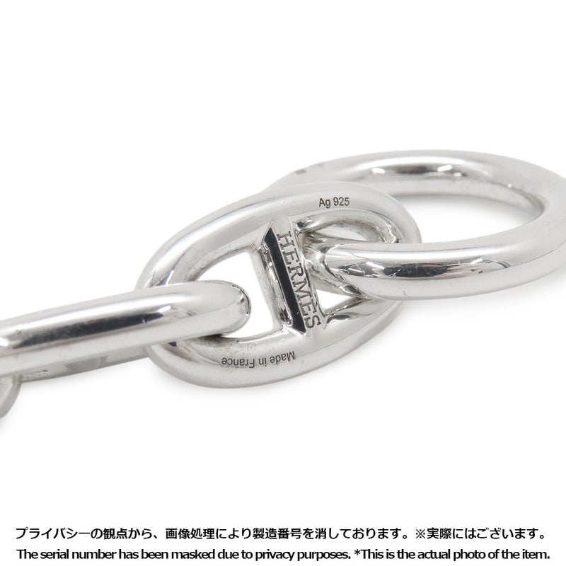 エルメス ブレスレット シェーヌダンクルGM コマ SV925シルバー HERMES ジュエリー