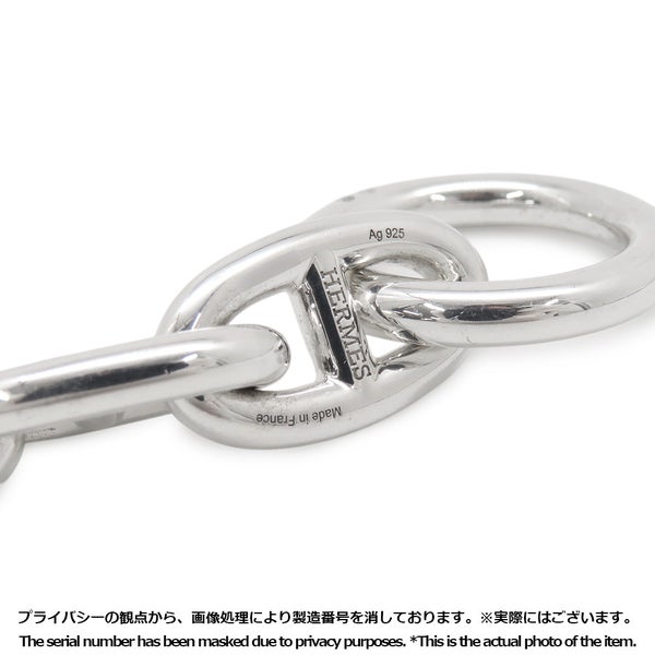 エルメス ブレスレット シェーヌダンクルGM コマ SV925シルバー HERMES ジュエリー