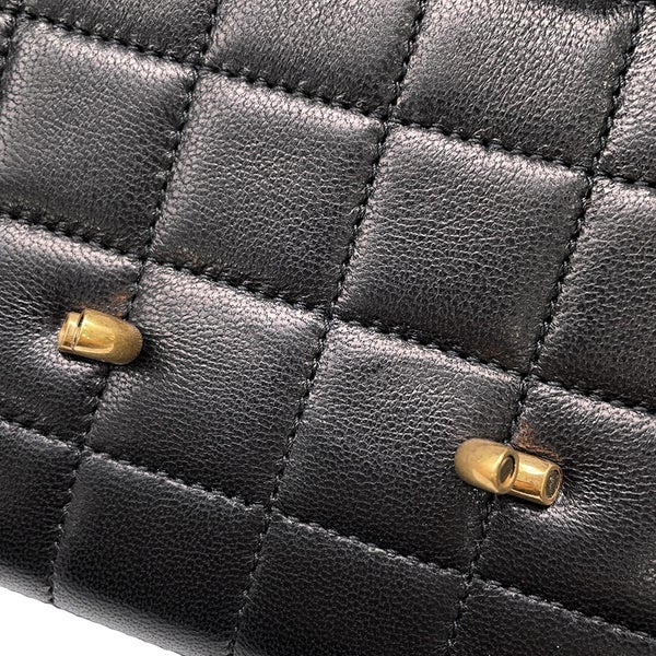 サンローランパリ チェーンウォレット LE MAILLON WALLET ラムスキン 738109 SAINT LAURENT PARIS 財布 黒