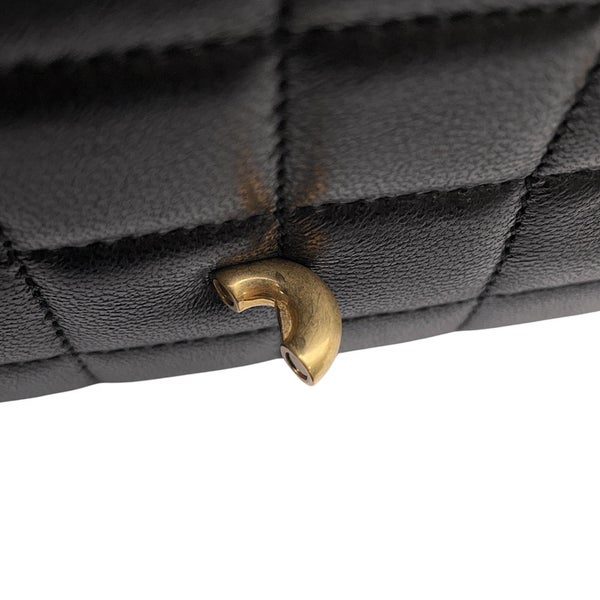 サンローランパリ チェーンウォレット LE MAILLON WALLET ラムスキン 738109 SAINT LAURENT PARIS 財布 黒