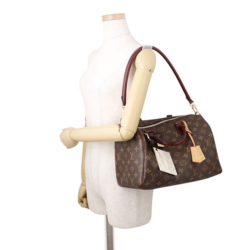 ルイヴィトン ハンドバッグ モノグラム スピーディ･ソフト 30 M28379 LOUIS VUITTON 2way ショルダーバッグ