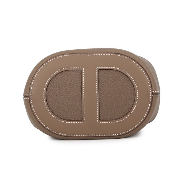 エルメス トートバッグ インザループ 18 エトゥープ/ゴールド金具 トリヨンクレマンス/スイフト W刻印