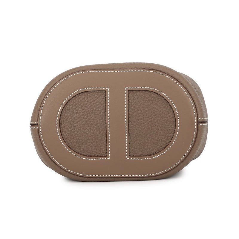 エルメス トートバッグ インザループ 18 エトゥープ/ゴールド金具 トリヨンクレマンス/スイフト W刻印