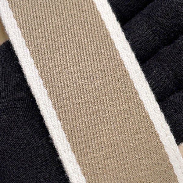 エルメス ポーチ ブリッド・ア・ブラックPM ベージュ/シルバー金具 キャンバス HERMES バッグ 小物入れ