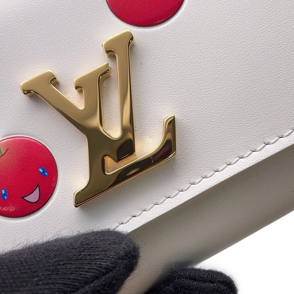 ルイヴィトン 二つ折り財布L V×TM ポルトフォイユ カプシーヌ タイニー カーフレザー M14298 LOUIS VUITTON 村上隆 コラボ
