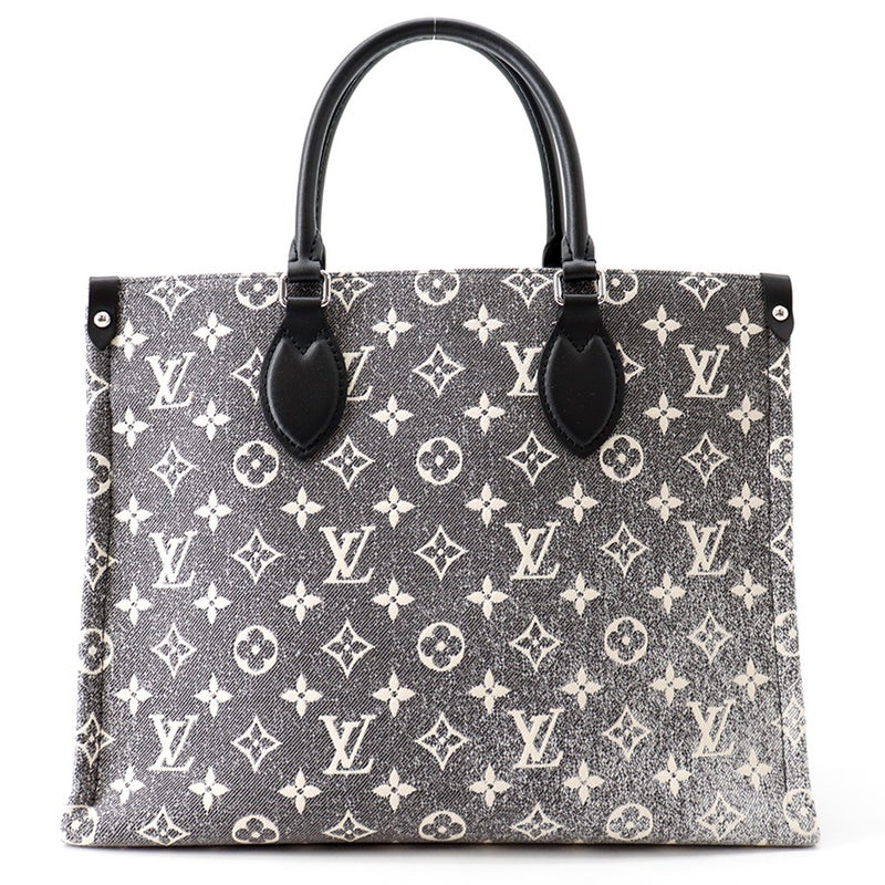 ルイヴィトン トートバッグ モノグラム・ジャカード デニム オンザゴーMM M46448 LOUIS VUITTON