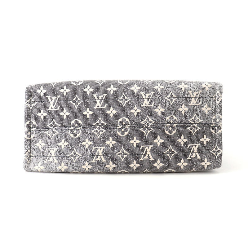 ルイヴィトン トートバッグ モノグラム・ジャカード デニム オンザゴーMM M46448 LOUIS VUITTON