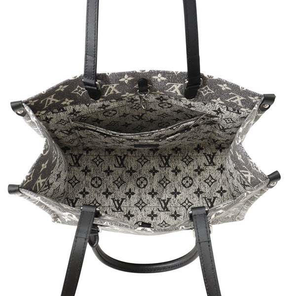 ルイヴィトン トートバッグ モノグラム・ジャカード デニム オンザゴーMM M46448 LOUIS VUITTON