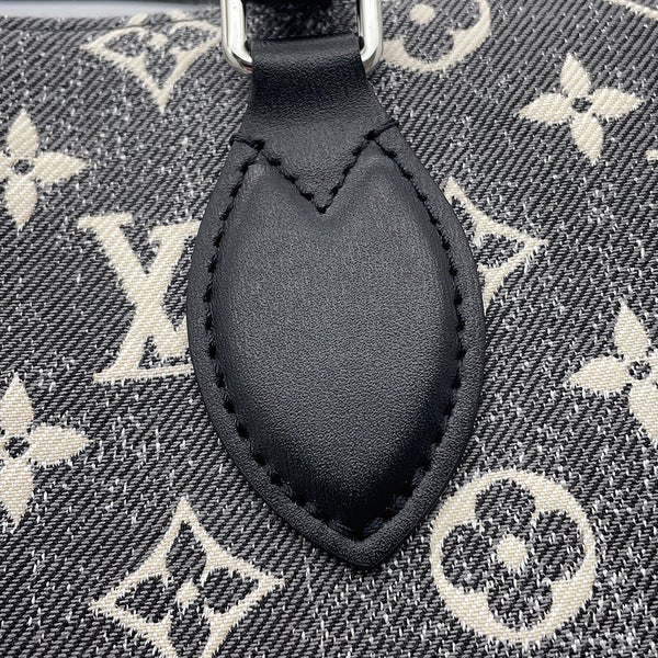 ルイヴィトン トートバッグ モノグラム・ジャカード デニム オンザゴーMM M46448 LOUIS VUITTON