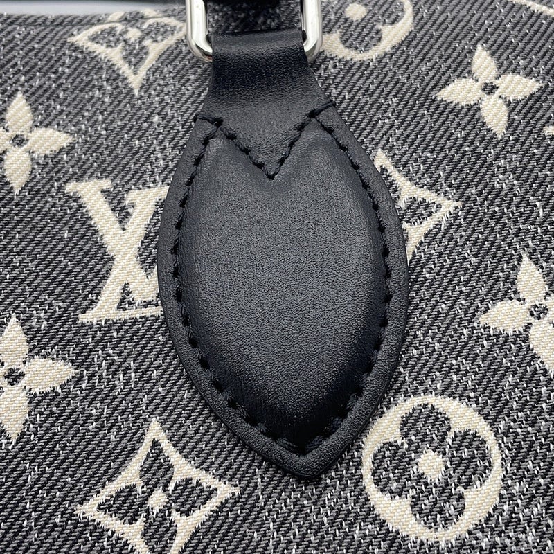 ルイヴィトン トートバッグ モノグラム・ジャカード デニム オンザゴーMM M46448 LOUIS VUITTON