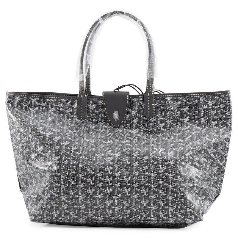 ゴヤール トートバッグ サンルイPM クリップ付 PVC/レザー STLCROPMLTY51CL51P GOYARD ポーチ付き