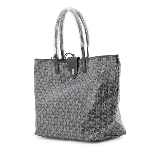 ゴヤール トートバッグ サンルイPM クリップ付 PVC/レザー STLCROPMLTY51CL51P GOYARD ポーチ付き