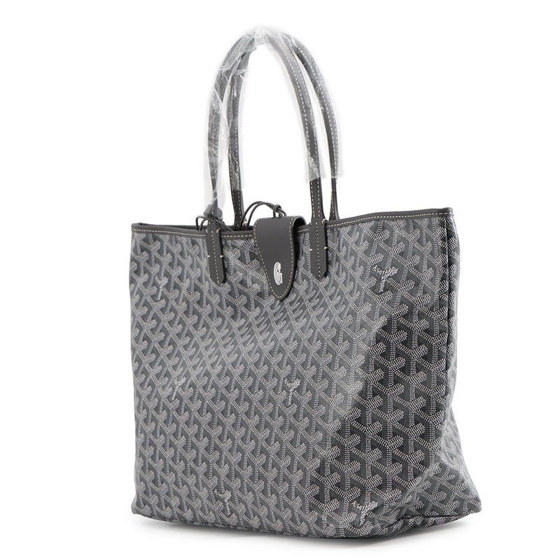 ゴヤール トートバッグ サンルイPM クリップ付 PVC/レザー STLCROPMLTY51CL51P GOYARD ポーチ付き
