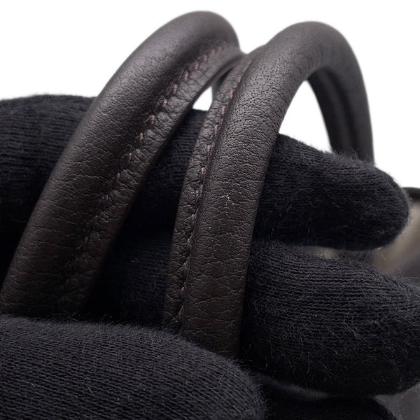 エルメス トートバッグ ガーデンパーティTPM ベブラン/シルバー金具 ネゴンダ K刻印