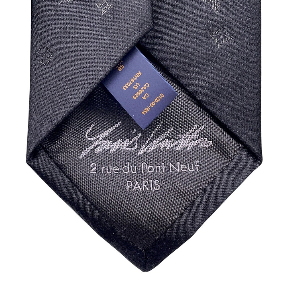 ルイヴィトン ネクタイ LV スターリーナイト シルク M79089 LOUIS