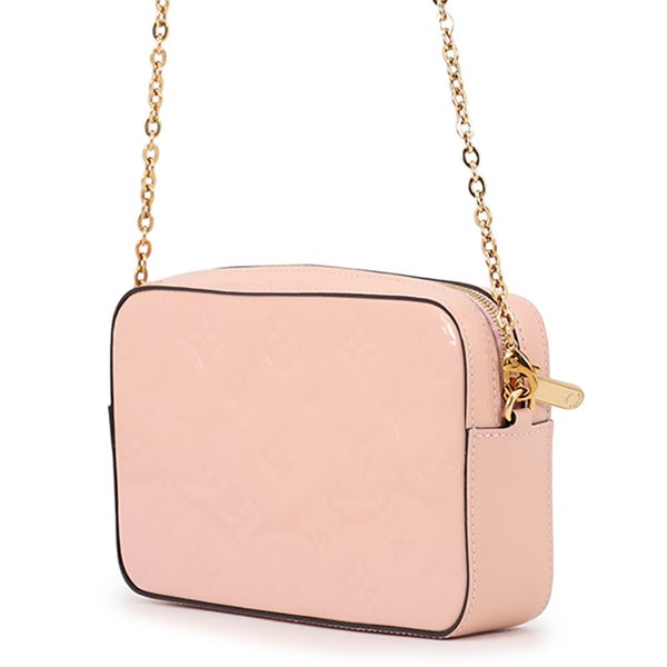 ルイヴィトン チェーンショルダーバッグ モノグラム・ヴェルニ カメラ・ポーチ M64058 LOUIS VUITTON ポシェット