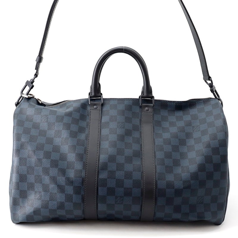 ルイヴィトン ボストンバッグ ダミエ・コバルト キーポル・ア・ド・バンドリエール 45 N23361 LOUIS VUITTON