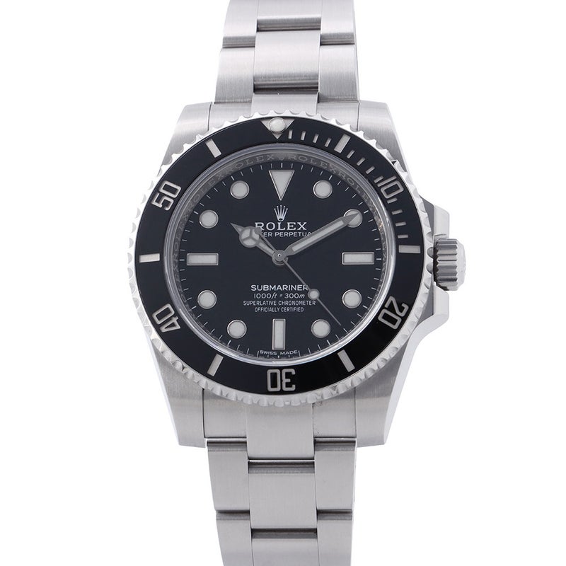ロレックス サブマリーナ ノンデイト ランダムシリアル ルーレット 114060 ROLEX 腕時計 ウォッチ 黒文字盤