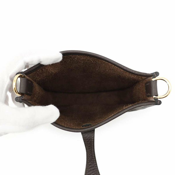 エルメス エブリンTPM アマゾン サングル ジグザグ エベンヌ/エトゥープ/ゴールド金具 トリヨンクレマンス K刻印