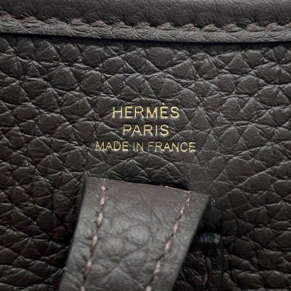 エルメス エブリンTPM アマゾン サングル ジグザグ エベンヌ/エトゥープ/ゴールド金具 トリヨンクレマンス K刻印