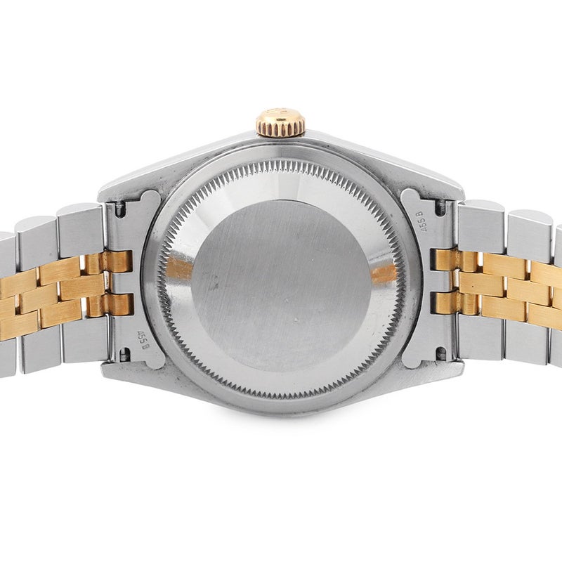 ロレックス デイトジャスト U番 SS/K18YG 16233 ROLEX 腕時計 シャンパン文字盤