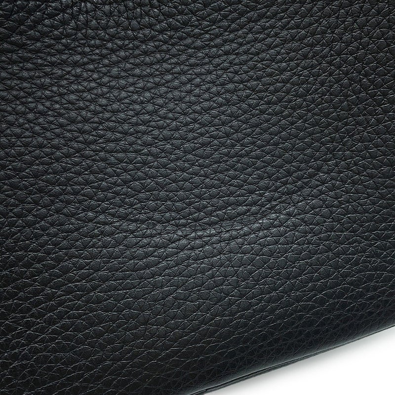 エルメス ハンドバッグ リンディ26  ブラック/シルバー金具 トリヨンクレマンス K刻印 2wayショルダー 黒