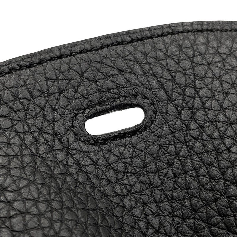 エルメス ハンドバッグ リンディ26  ブラック/シルバー金具 トリヨンクレマンス K刻印 2wayショルダー 黒