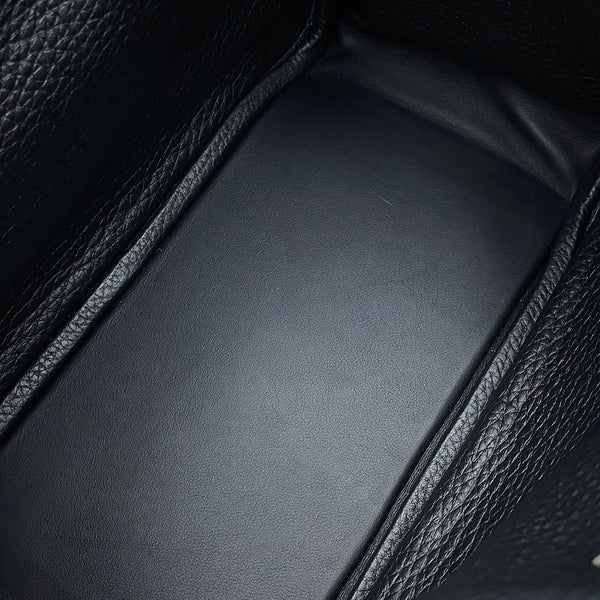 エルメス ハンドバッグ リンディ26  ブラック/シルバー金具 トリヨンクレマンス K刻印 2wayショルダー 黒