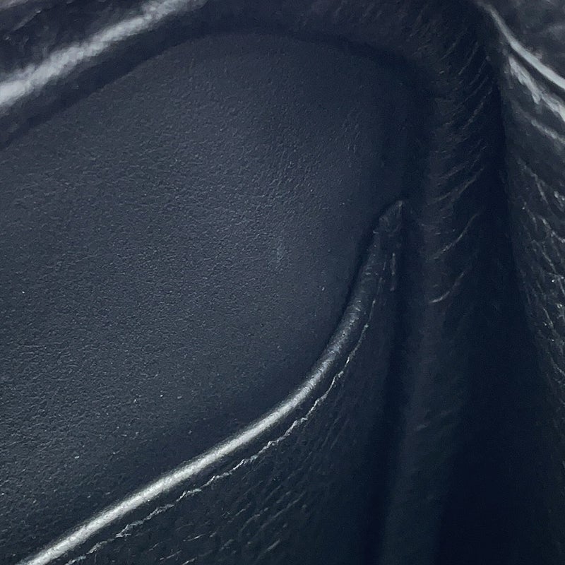 エルメス ハンドバッグ リンディ26  ブラック/シルバー金具 トリヨンクレマンス K刻印 2wayショルダー 黒