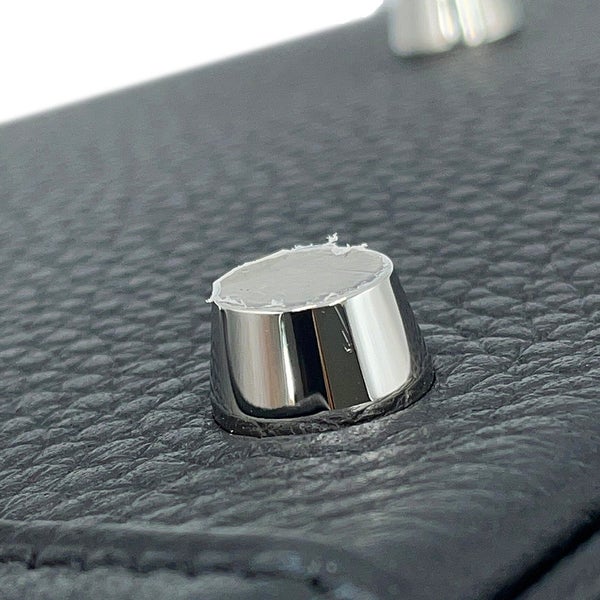 エルメス ハンドバッグ リンディ26  ブラック/シルバー金具 トリヨンクレマンス K刻印 2wayショルダー 黒