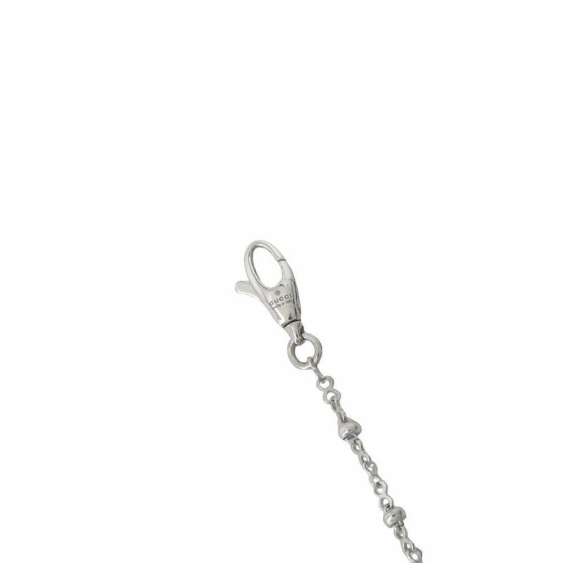 グッチ ブレスレット フローラ GGチャーム ダイヤ 64P 計約0.22ct K18WGホワイトゴールド 581817 GUCCI