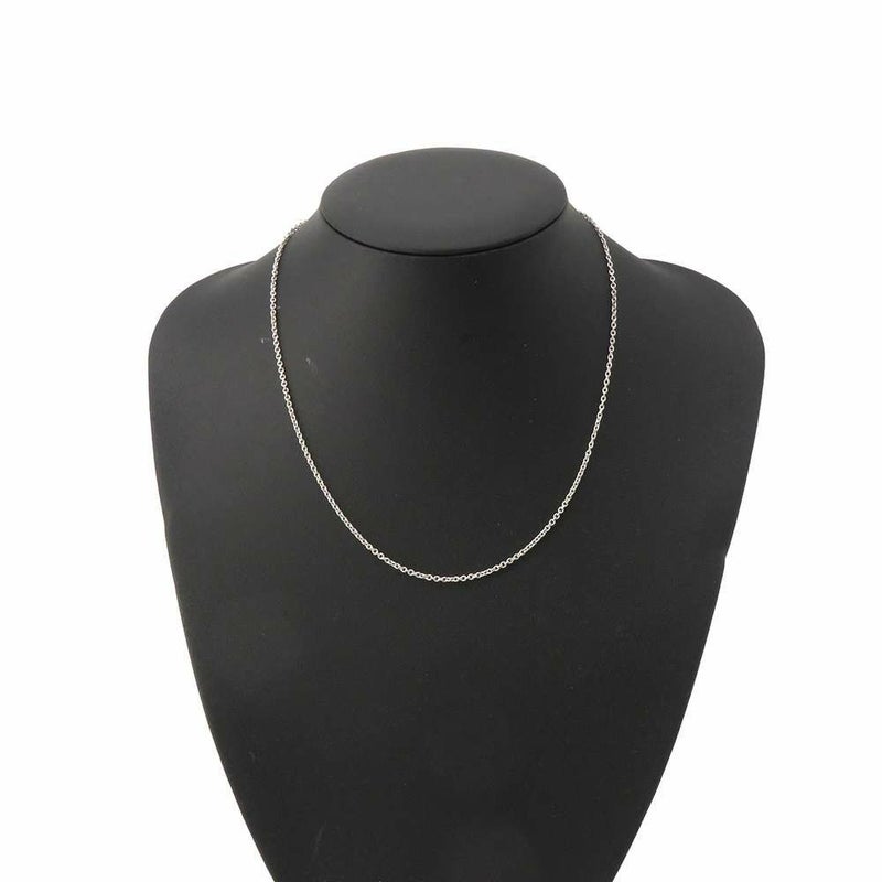 ブルガリ ネックレス チェーンネックレス K18WGホワイトゴールド BVLGARI ユニセックス ジュエリー