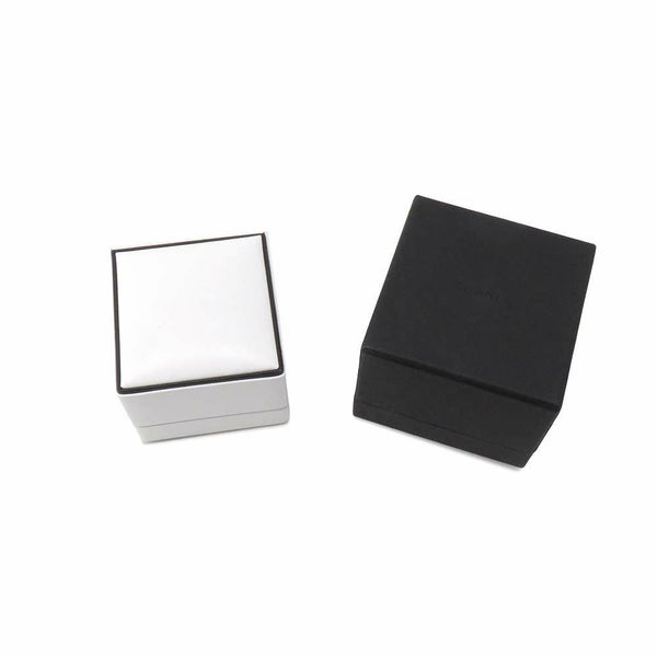 シャネル リング ココ クラッシュ コレクション リング ミディアム K18WGホワイトゴールド サイズ59 J10570 CHANEL 指輪 ジュエリー