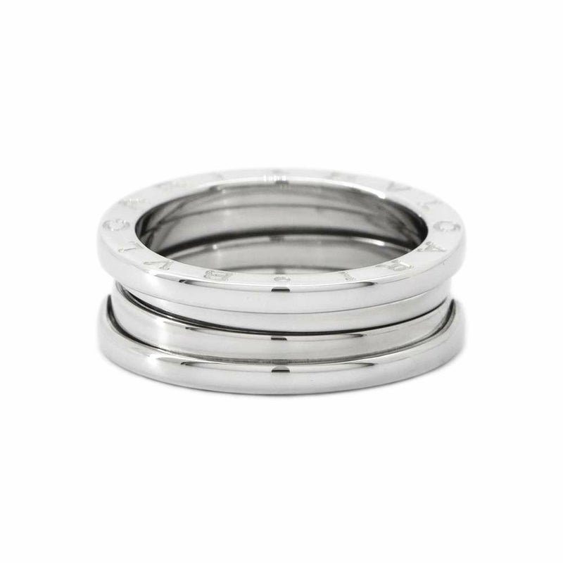 ブルガリ リング ビーゼロワン B-zero1 2バンド K18WGホワイトゴールド リングサイズ55 指輪 ジュエリー