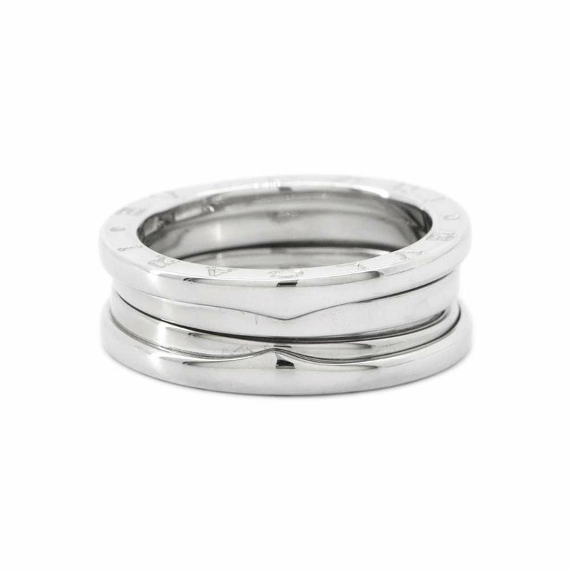 ブルガリ リング ビーゼロワン B-zero1 2バンド K18WGホワイトゴールド リングサイズ55 指輪 ジュエリー