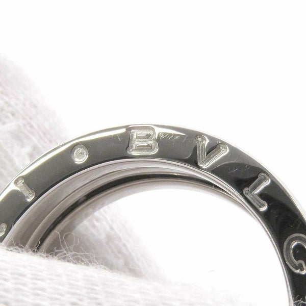 ブルガリ リング ビーゼロワン B-zero1 2バンド K18WGホワイトゴールド リングサイズ55 指輪 ジュエリー