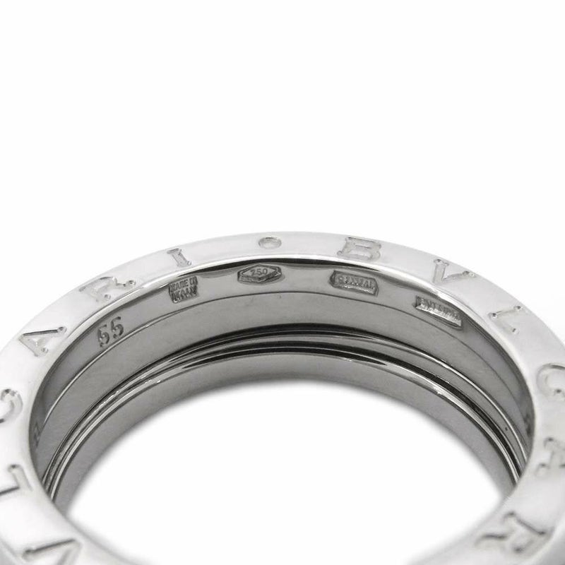 ブルガリ リング ビーゼロワン B-zero1 2バンド K18WGホワイトゴールド リングサイズ55 指輪 ジュエリー