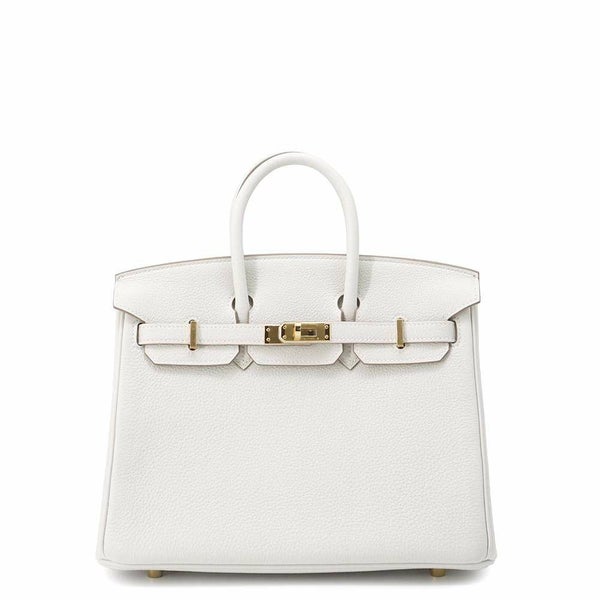 エルメス バーキン25 グリスペール/ゴールド金具 トゴ W刻印 HERMES Birkin ハンドバッグ