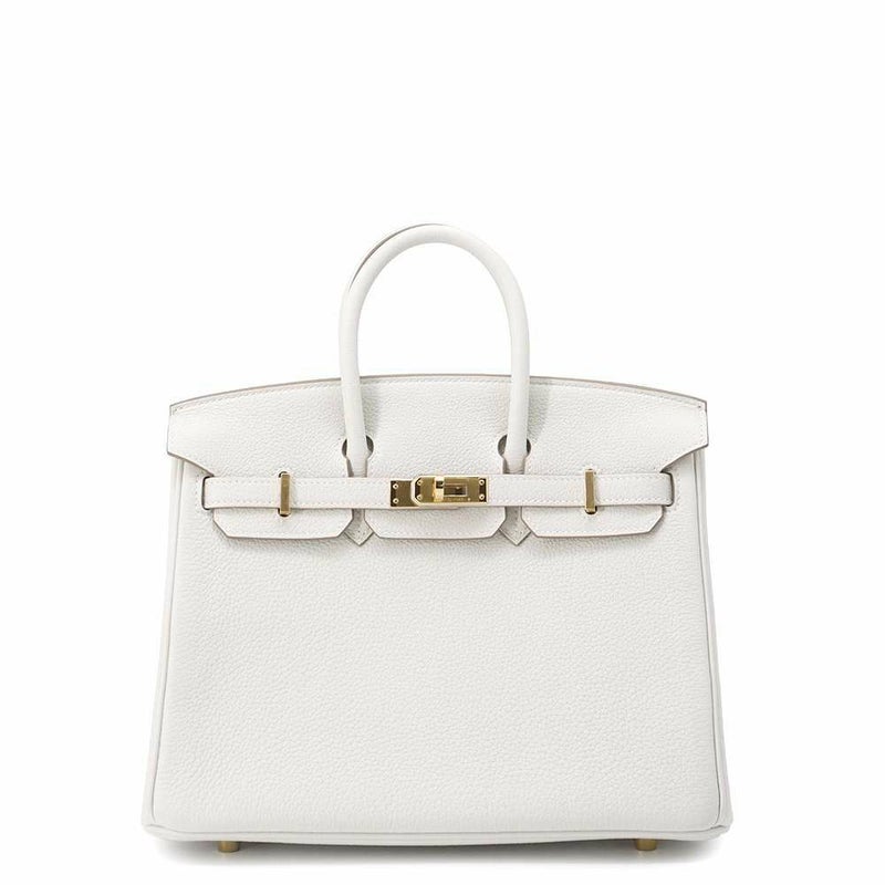 エルメス バーキン25 グリスペール/ゴールド金具 トゴ W刻印 HERMES Birkin ハンドバッグ