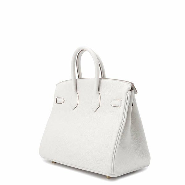 エルメス バーキン25 グリスペール/ゴールド金具 トゴ W刻印 HERMES Birkin ハンドバッグ