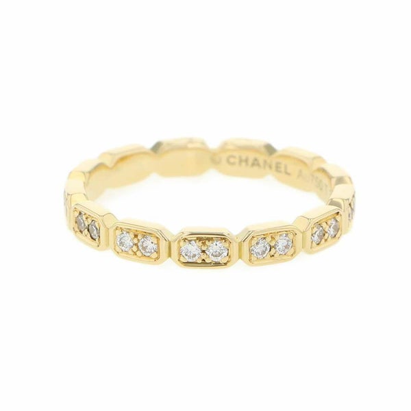 シャネル リング プルミエール プロメス フルエタニティ ダイヤモンド K18YG リングサイズ47 J4133 CHANEL 指輪