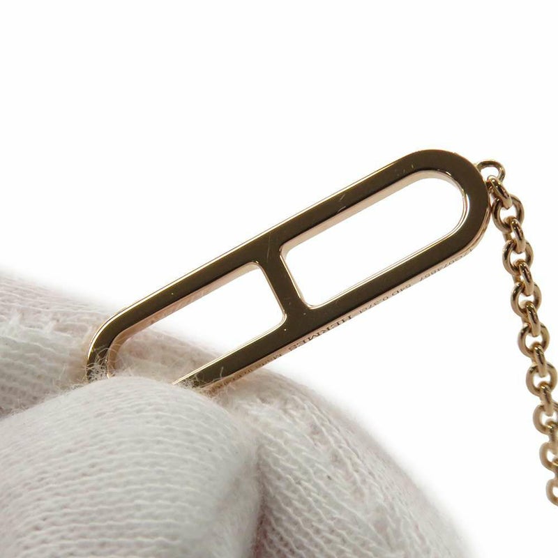 エルメス ブレスレット エヴァーシェーヌダンクル ブレスレット ダイヤ 54P 0.37ct K18PG HERMES ジュエリー