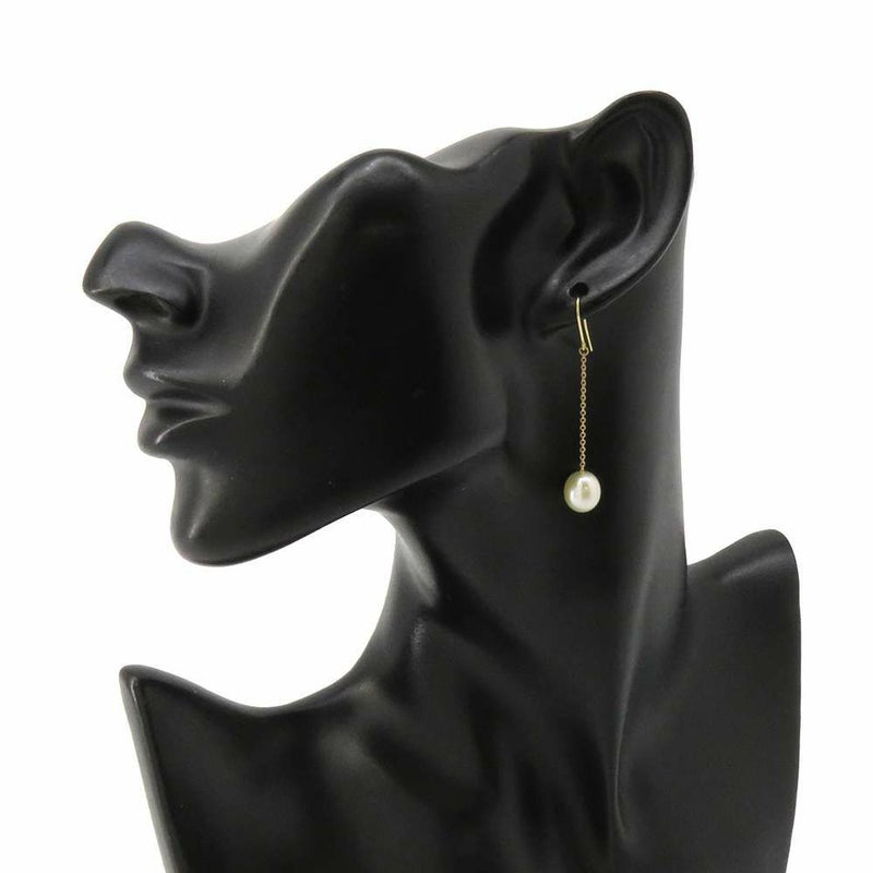 ティファニー ピアス エルサ ペレッティ バイヤザード チェーン ピアス パール K18YG 60926905 Tiffany&Co. ジュエリー